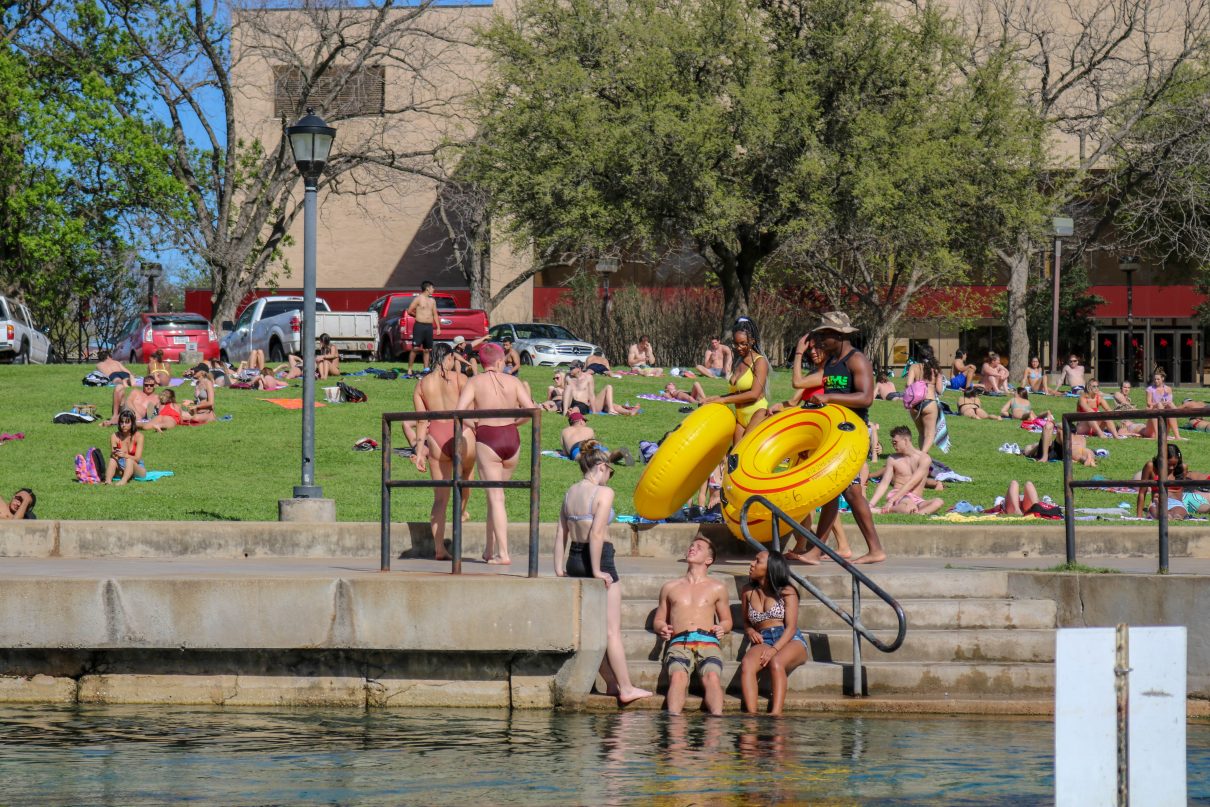 Spring Breakers Enjoy Another Year at the San Marcos River Texas